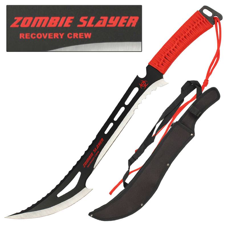 Infected Slayer Recovery Crew Machete - Tophatter's Army Products & Self Defense Collectible Weapons - Tophatter Daily Deals